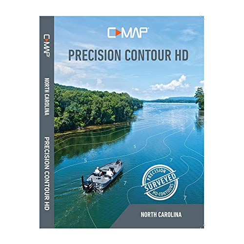 C-MAP M-NA-Y704-MS Max-N+, Precision Contour HD, North Carolina