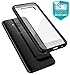 I BLASON Galaxy S8 Case, Scratch Resistant Clear Halo Series Samsung Galaxy S8 Hybrid Bumper Case Cover 2017 Release (Black)