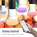LAKES LED Smart WiFi Light Bulb, 7W (60W Incandescent Equivalent), RGB Multicolor Compatible with Alexa Google Home Assistant, Decorative Lamp for Christmas, Halloween, Festival, Party, Pack of 1