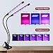 LED Grow Light, TaoTronics 28W Dual Head Light, Timing, 36 LED 6 Dimmable Levels, Plant Lights for Indoor Garden Plants with Red/Blue Spectrum, Adjustable Gooseneck, 3/6/12H Timer