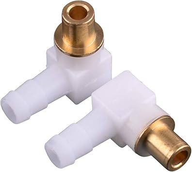 Amazon Com 2pcs Fuel Hose Connector Fit For Briggs Stratton Size Approx 2 6x2 4x1cm 1 02x0 94x0 39inch Lxwxt Home Improvement
