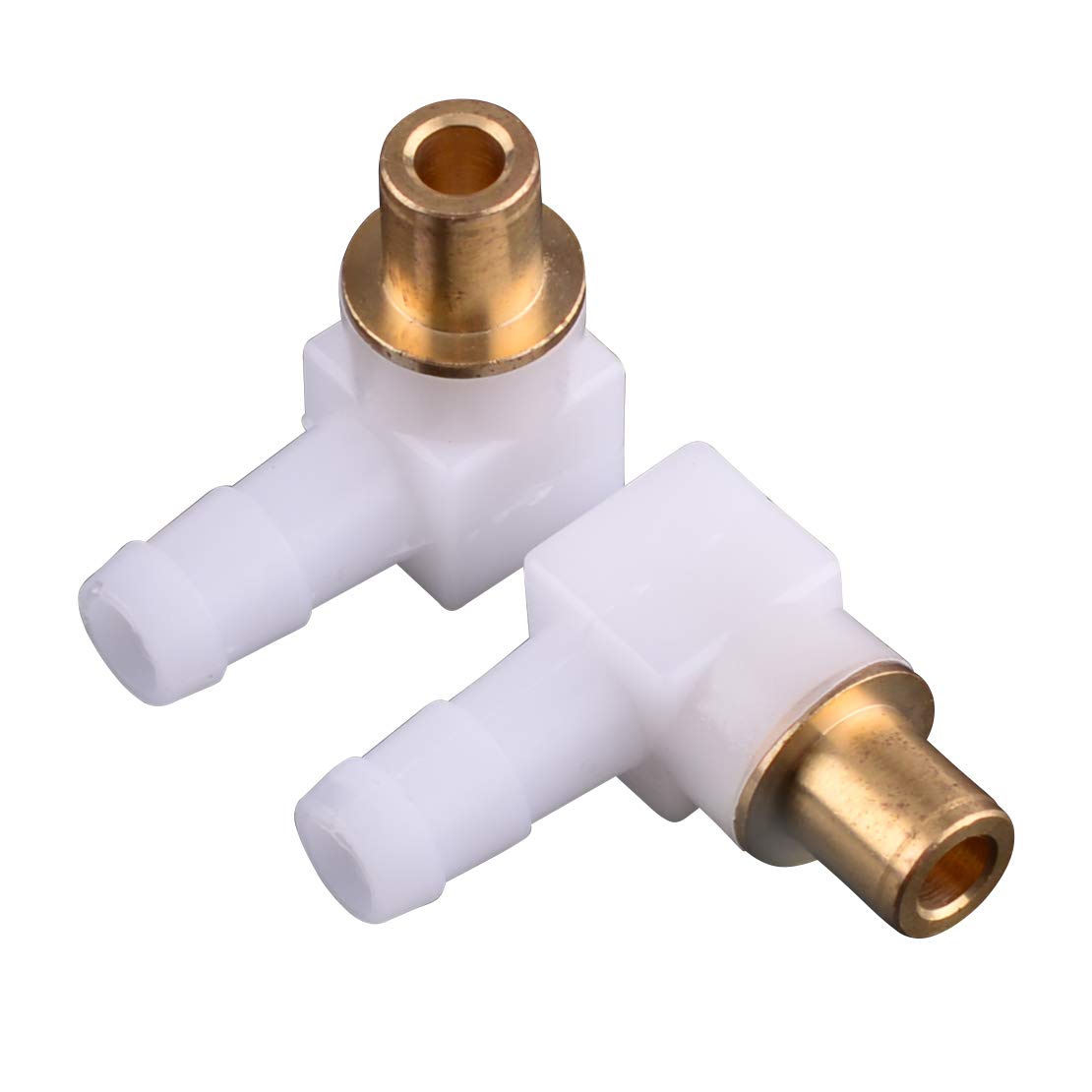 Eastar 2pcs Fuel Hose Connector Fit For Briggs Stratton Size Lxwxt Approx 2 6x2 4x1cm 1 02x0 94x0 39inch Engine Parts