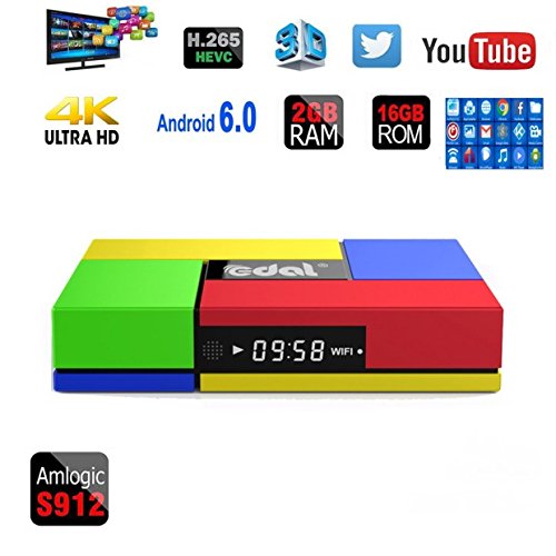Edal 2017 the latest t95k pro amlogic s912 octa core 2g…