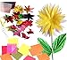 1inch Tissue Paper Squares, 30 Assorted Colors Rainbow Tissue Mosaic Squares for Arts Craft DIY Scrapbooking Scrunch Art Classroom Activities (3000Pcs)