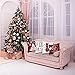 Jetec 4 Pieces Christmas Decorative Pillow Cover Buffalo Plaid Sofa Back Throw Cushion Cover for Winter Christmas Thanksgiving Day Home Decoration, 18 by 18 Inches (Chic Color)
