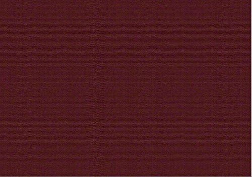 Outdura Canvas Burgundy Fabric by the Yard