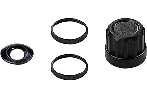 Replacement Kit for Insta360 X5 with DIY Lens Swap Tool & Multi-Color Rings – HD Optical Lens Set for 360-Degree Camera (Blac