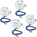 SATINIOR Electric Synchron Motor Turntable Synchronous Motor 100-127 VAC 50/60 Hz 4W MIN CCW/CW Direction for Hand-Made, School Project, Model or Guide Motor (2.5-3RPM, 4 Packs)