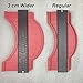 Contour Gauge Duplicator - 10 Inch Widen Contour Irregular Multi-functional Profile Gauge Edge, Shaping Measure Ruler for Standard Wood Marking Tiling Laminate Woodworking Practical Tool