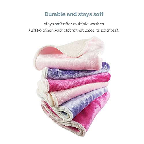 Baby Washcloths by Baby Tooshy. Soft & Organic Cloth Wipes Made of