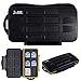 HDE Waterproof Memory Card Travel Case for 12 Micro & Standard SD Card Storage Holder