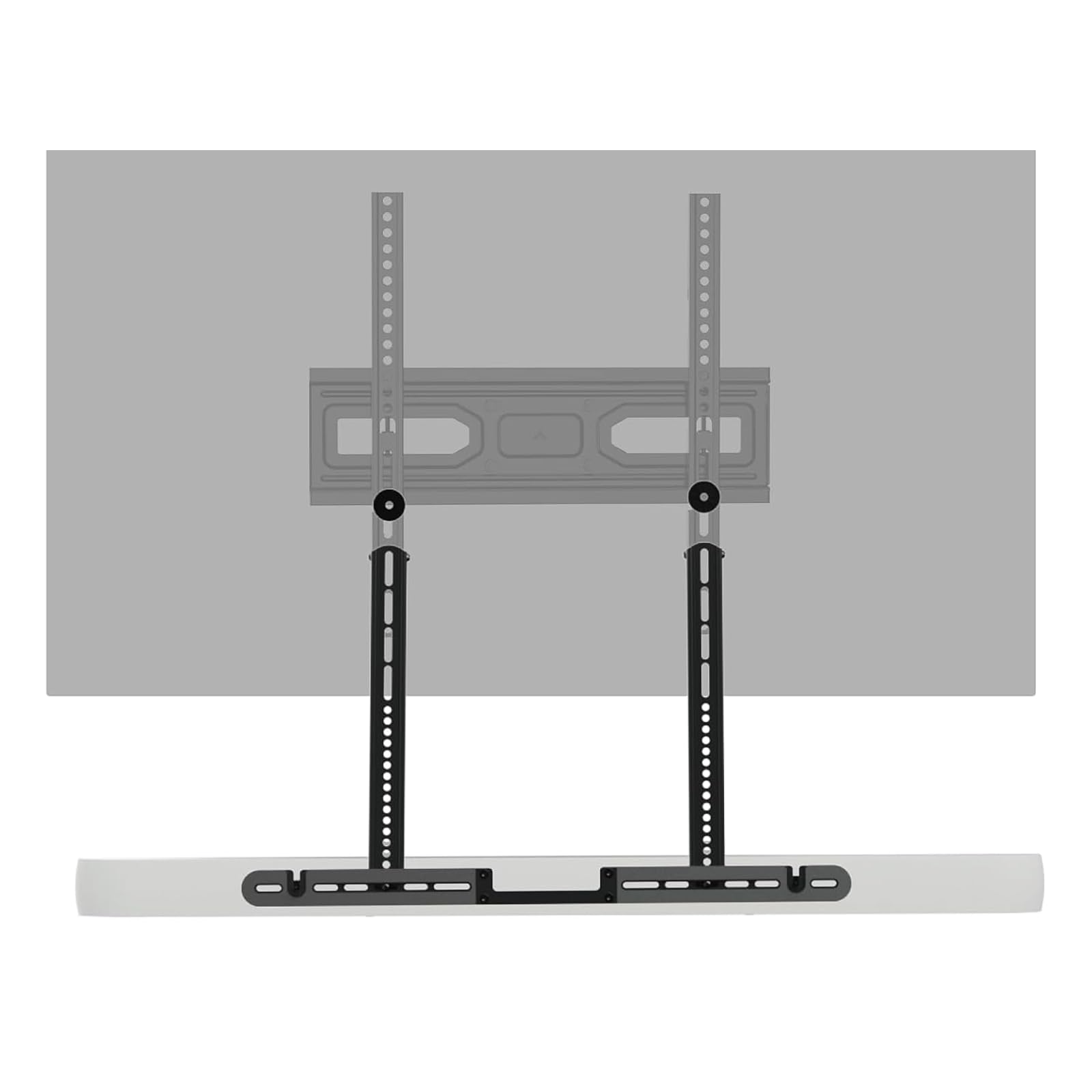 Photo 1 of WALI Sonos Arc TV Mount for Sonos Arc & Sonos Arc Ultra, Soundbar Mounting Bracket up to 22 lbs, 2 Installation Under or Above TV, Hidden Design, Hardware Kit Included