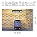 Riyidecor Wizard Magical Backdrop King's Cross Station 9 3/4 7x5 Feet Secret Passage to Wizarding Magical School Photography Background Birthday Party Photo Studio Shoot Vinyl