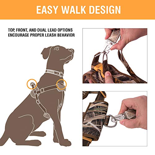 Browning Padded Dog Harness Hunting Dog Harness, Padded Straps, Camo