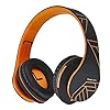 PowerLocus-Bluetooth-Over-Ear-Headphones-Wireless-Stereo-Foldable-Headphones-Wireless-and-Wired-Headsets-with-Built-in-Mic-Micro-SDTF-FM-for-iPhoneSamsungiPadPC-BlackOrange PowerLocus Bluetooth Over-Ear Headphones, Wireless Stereo Foldable Headphones Wireless and Wired Headsets with Built-in…