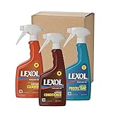 Lexol 0901 Leather Cleaner, Conditioner and Vinylex 16.9-ounce Combo Pack