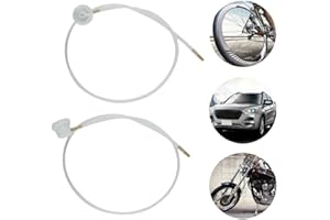 SQUAREZHENBO 2 Pcs White 2XAerosol Nozzle w/ 19.69in. 360 Degrees Extension Hose for Male Stem Spray Cans Fluid Auto Car Nozzle Film 4.5mm Extension H3C9 Spray Guns and Accessories Body Repair Tools