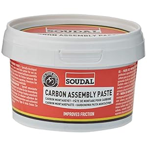 Soudal Pasta Montage Carbon 200 ml (vet) Carbon Assembly Pasta 200 ml (GREASE)