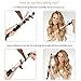 Abody Curling Iron 1 Inch, Hair Curling Wand with Tourmaline Ceramic Coating 140 - 430℉ - for All Types of Hair, Dual Voltage, Include Heat Resistant Glove & 1 Hair Clip