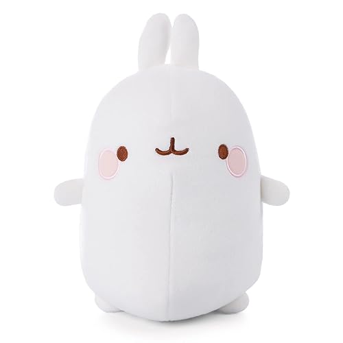 NICI Cuddly Toy Molang 24 cm in Gift Packaging I Lovable Social Media & TV Star to Cuddle, Play & Love – 47748