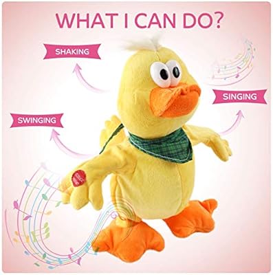quacking duck soft toy