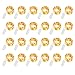 LEDIKON 24 Pack Led Fairy Lights Battery Operated,7.2FT 20LEDs Warm White Copper Wire Firefly Lights,Waterproof LED Mini String Lights for Wedding Party Mason Jars Crafts Christmas Decor