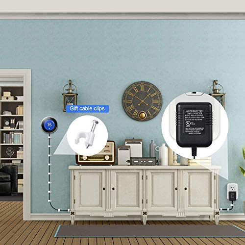 C Wire Adapter for Thermostats 24 Volt Transformer Compatible with Nest