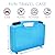 Liberty Imports World Racing Car Pieces & Tool Drill, Lights Carrying Case- Stores Dozens Of Take-A-Part Toys - Durable Toy Storage Organizers By Life Made Better- Blue
