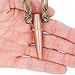 Lucky Shot 50 Caliber Sniper Necklace |Woodland CAMO | Projectile Bullet Round w/Paracord Rope from