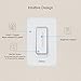 Oittm Dimmer Wi-Fi Light Switch, Smart Dimmer Switch Lighting Control from Anywhere, No Hub Required, 400W Incandescent/150W LED (Replace Single-Pole Only), Compatible with Alexa and Google Assistant