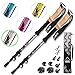 Premium Aluminum Hiking/Trekking Poles with Anti-Shock Tips, Walking Sticks with Cork Cambium Grips - Enjoy Pole Trekking in The Great Outdoors