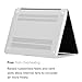 GMYLE MacBook 12 Inch Case 2016 A1534, Soft-Touch Smooth Snap On Matte Plastic Hard Pattern Cover for Apple Mac 12