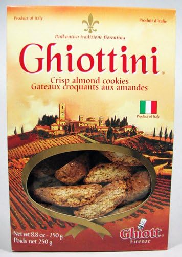 Ghiott Ghiottini Italian Crisp Almond Cookies 14 oz.