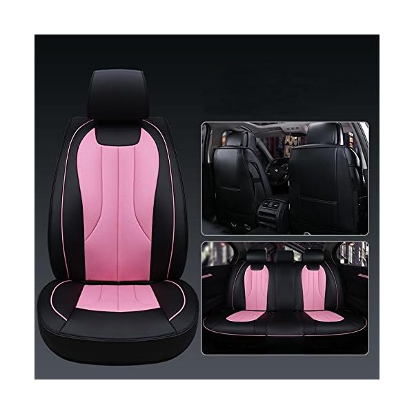 YZL-PU-Leather-Car-Seat-Cover-Cushions-Front-Rear-Full-Set-6-pcs-Suitable-for-year-round-use