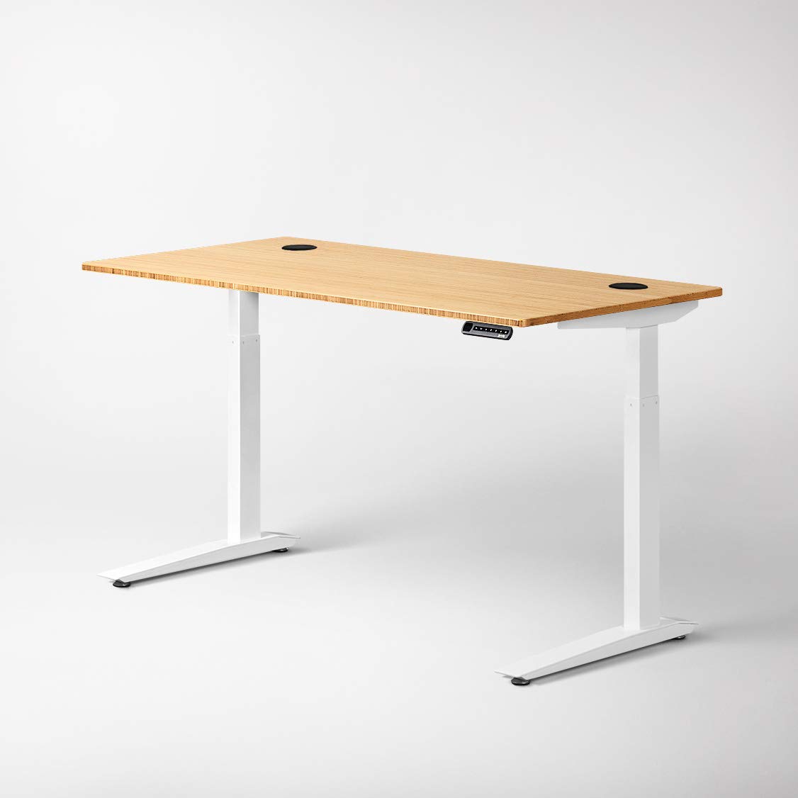 Buy Jarvis Standing Desk Bamboo Top Electric Adjustable Height Sit