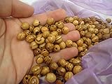 Bethlehem Olive Wood Rosary Beads 8mm oval beads wooden beads ( 60 Beads )