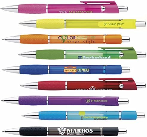 BIC Anthem Pen - 300 Quanitity - PROMOTIONAL PRODUCT/BULK/BRANDED with YOUR LOGO/CUSTOMIZED - Kineticpromos #anth (Orange)
