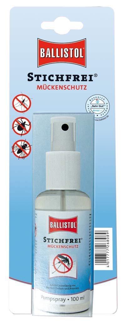 Stichfrei Pump-Spray, 100 ml, im umweltfreundlichen Papp-Blister 3