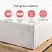 Best Price Mattress 10 inch King Mattress Bed-In-A-Box, Green Tea Memory Foam,White