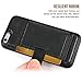 iPhone 6 Case, iPhone 6s Wallet Case with Credit Card Holder,ZVE Leather Wallet Case Cover with Kickstand Carrying Protective Shockproof Case for Apple iPhone 6 /6S 4.7