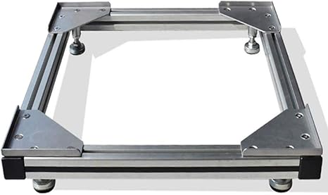 base de lavadora de aluminio soporte de