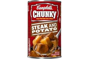 Campbell's Chunky Soup, Steak and Potato, 18.8 Ounce (Pack of 12) by Campbell's