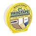 FrogTape Delicate Surface Painters Tape with PAINTBLOCK, 2 Inch Wide (1.88 In. x 60 Yds), Low Adhesion, Ideal for Freshly Painted Walls, Trim & Surfaces, Yellow, 1 Roll (280222)