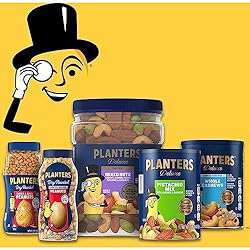 PLANTERS Deluxe Salted Whole Cashews, Party