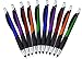 Stylus Pen, 2 in 1 Capacitive Stylus & Ballpoint Click Pen with Comfort Grip for Universal Touchscreen Devices,Tablets, iPad, iPhone 6,6 Plus, iPod, Android, Samsung Galaxy(Metallic 10 Pack)