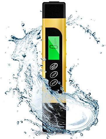 GEEKHOM TDS Meter, Digital Water Quality Tester High Accuracy TDS Tester Water Purity Temperature Meter For Drinking Water Industry Household Drinking Swimming Pools Spas Aquarium Hydroponics