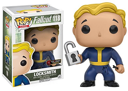 Funko POP! Fallout: Locksmith - Play & Collect Exclusive Vinyl Figure 118 NEW