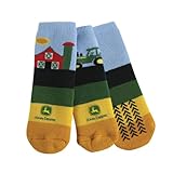 John Deere Baby Stuff John Deere Infant/Toddler Farm Slipper Socks