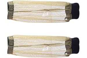 Lexziuo 1 Pair Mesh Mosquito Proof Socks & Leg Gaiters - Breathable Anti Mosquito Foot and Ankle Sleeves for Outdoor Camping,