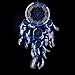 Caught Dreams Dream Catcher ~ Handmade Traditional Royal Blue and White